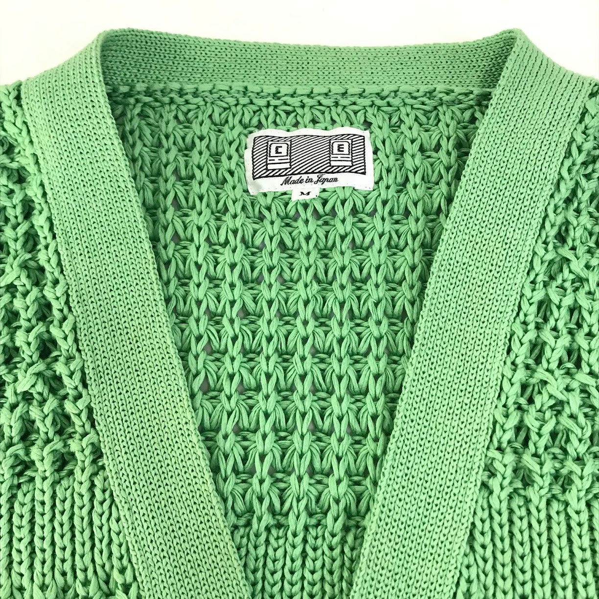 C.E CAV-EMPT | シーイーキャブエンプト LINE WAFFLE CARDIGAN ワッフルカーディガン カーディガン グリーン サイズ：M【倉吉店】