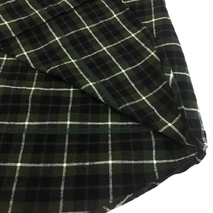 HUF | ハフ MODAL LS PLAID SHIRT チェック柄 長袖シャツ BU00221 グリーン系 サイズ：M【倉吉店】