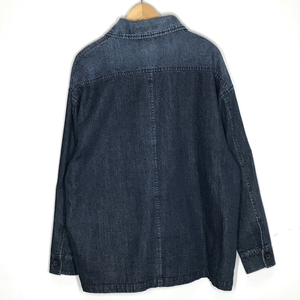 CAMBIO | カンビオ Vintage Like Denim High Neck Blouson デニムブルゾン ブルゾン MIU-242-055 ブルー サイズ：S【倉吉店】