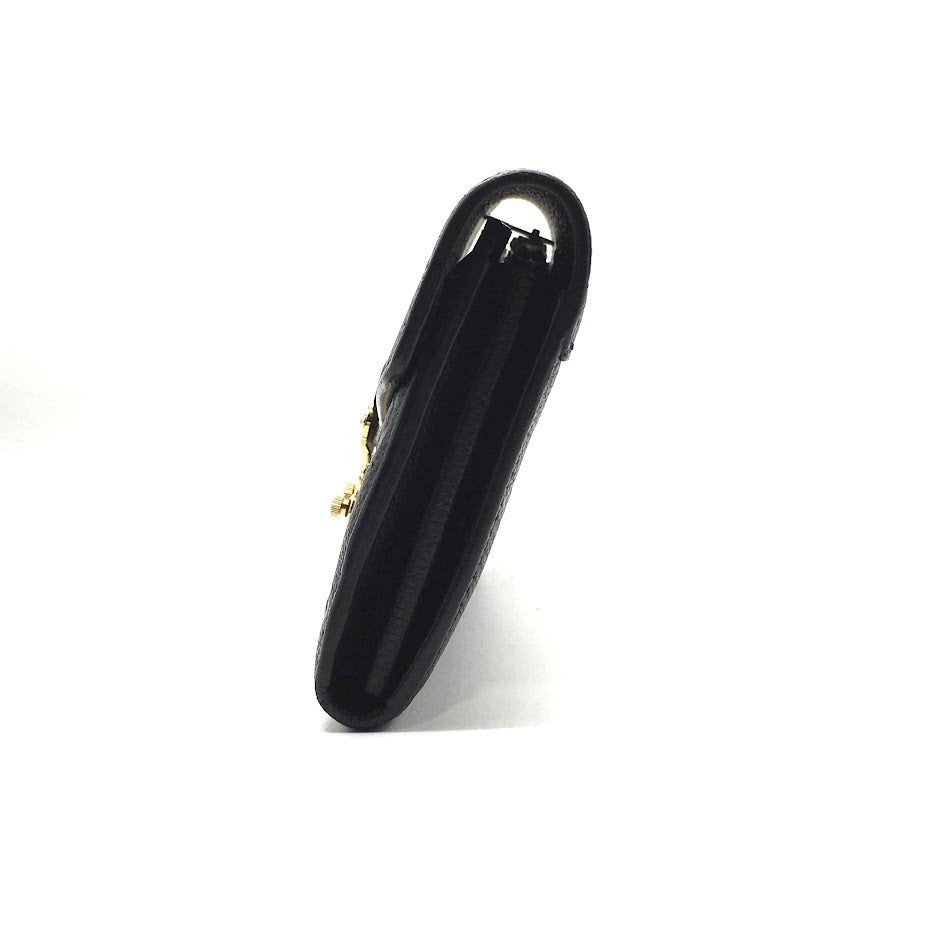 LOUIS VUITTON | ルイ・ヴィトン モノグラム アンプラント ポルトフォイユ・メティス 二つ折り長財布 長財布 M62458 ブラック【倉吉店】
