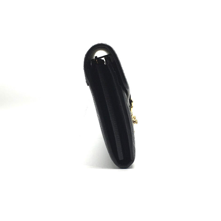 LOUIS VUITTON | ルイ・ヴィトン モノグラム アンプラント ポルトフォイユ・メティス 二つ折り長財布 長財布 M62458 ブラック【倉吉店】
