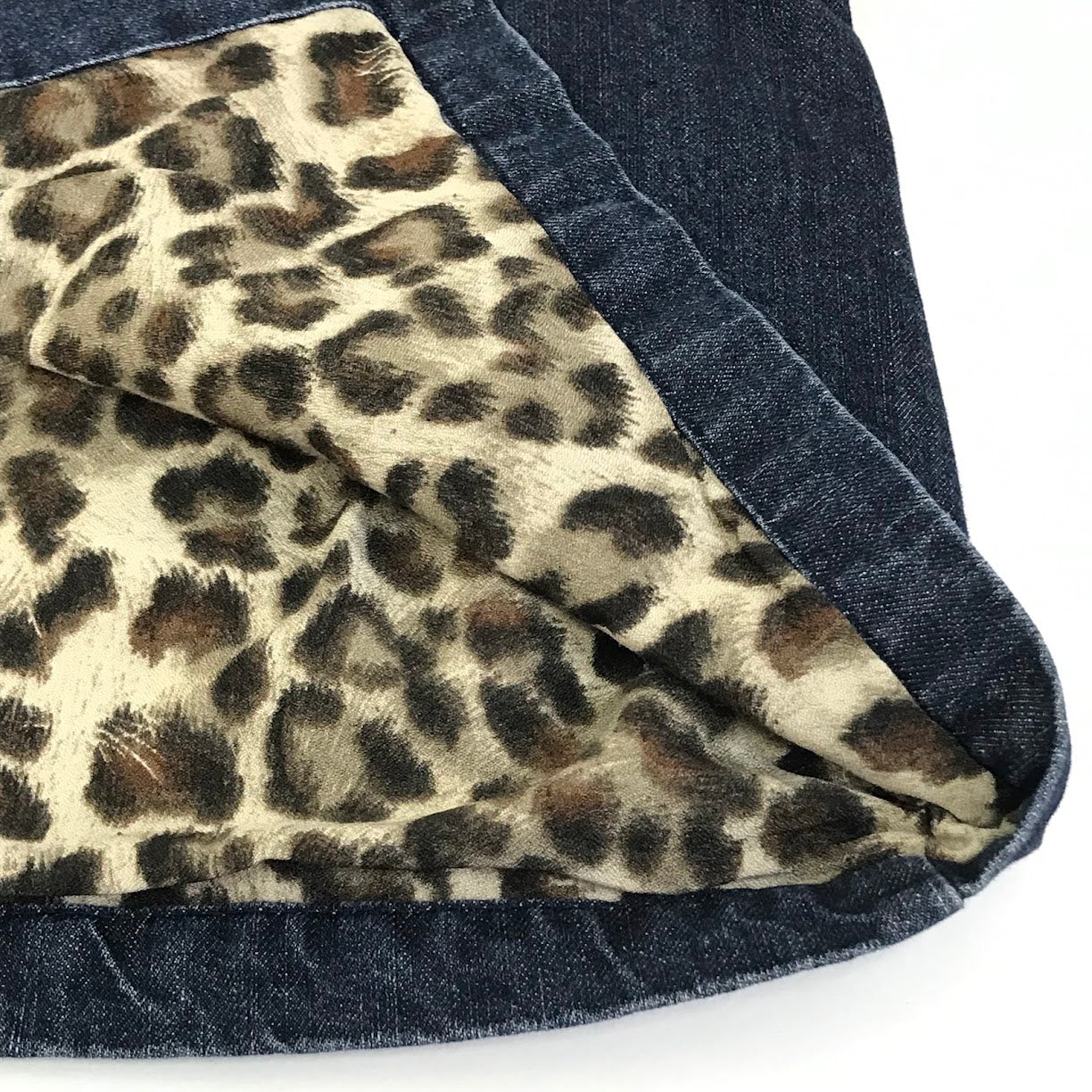 CAMBIO | カンビオ Vintage Like Denim High Neck Blouson デニムブルゾン ブルゾン MIU-242-055 ブルー サイズ：S【倉吉店】