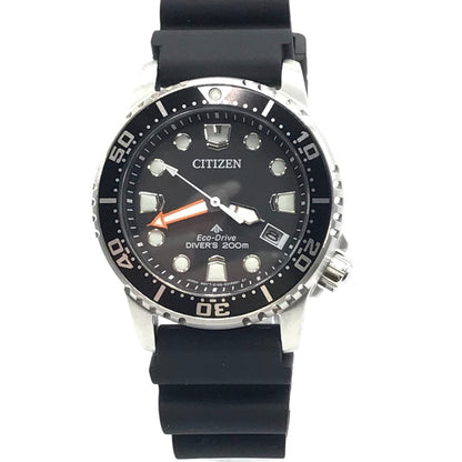 CITIZEN | シチズン PROMASTER MARINE アナログ電波ソーラー 腕時計 E168-0029J01 ブラック【倉吉店】