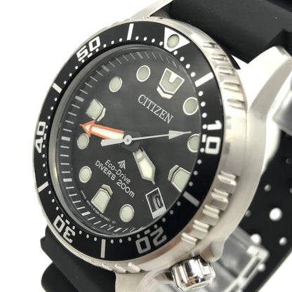 CITIZEN | シチズン PROMASTER MARINE アナログ電波ソーラー 腕時計 E168-0029J01 ブラック【倉吉店】
