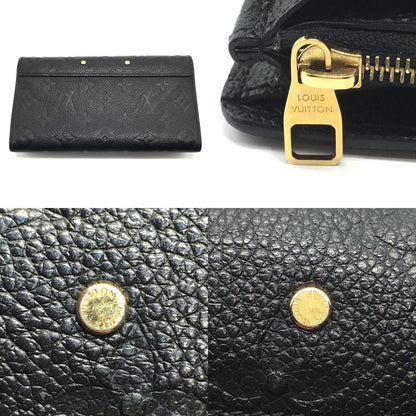 LOUIS VUITTON | ルイ・ヴィトン モノグラム アンプラント ポルトフォイユ・メティス 二つ折り長財布 長財布 M62458 ブラック【倉吉店】