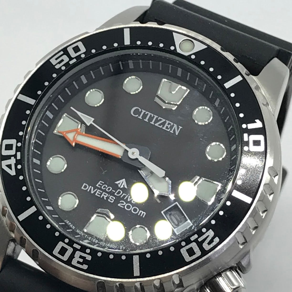 CITIZEN | シチズン PROMASTER MARINE アナログ電波ソーラー 腕時計 E168-0029J01 ブラック【倉吉店】