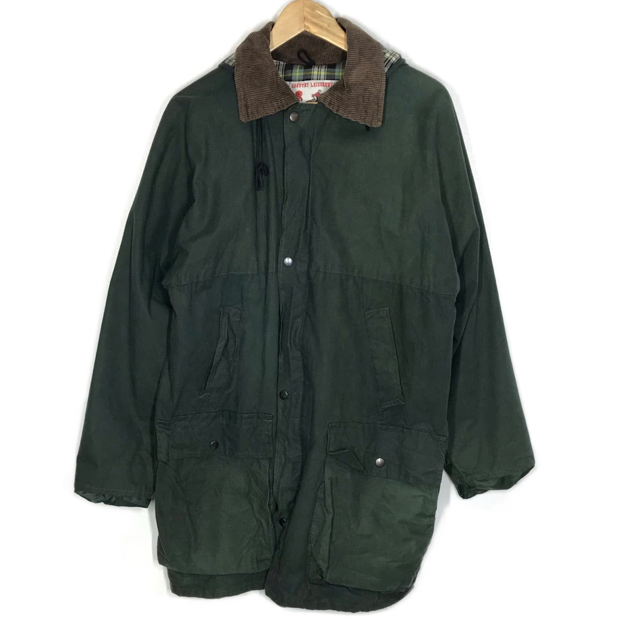 COUNTRY LEISURE WEAR｜カントリーレジャーウェア　オイルドジャケット ハンティングジャケット その他アウター グリーン サイズ：L【倉吉店】