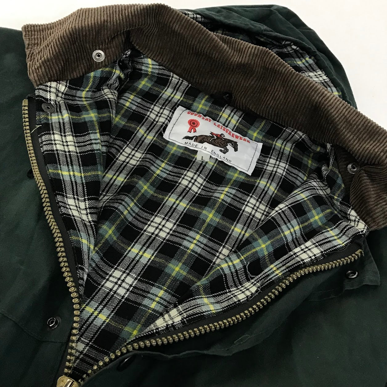 COUNTRY LEISURE WEAR｜カントリーレジャーウェア　オイルドジャケット ハンティングジャケット その他アウター グリーン サイズ：L【倉吉店】