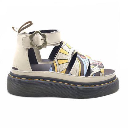 Dr.Martens | ドクターマーチン VEGAN CLARISSA II QUAD サンダル 30739292 ベージュ 24cm【倉吉店】