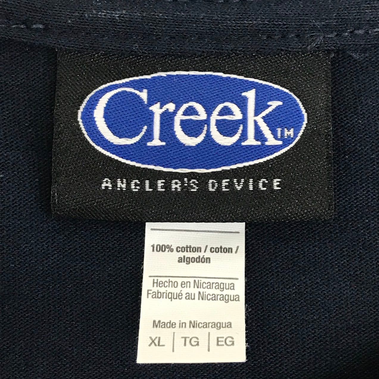 Creek Angler's Device | クリークアングラーズデバイス ON THE LAKE 長袖Ｔシャツ ネイビー サイズ：XL【倉吉店】