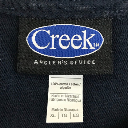 Creek Angler's Device | クリークアングラーズデバイス ON THE LAKE 長袖Ｔシャツ ネイビー サイズ：XL【倉吉店】