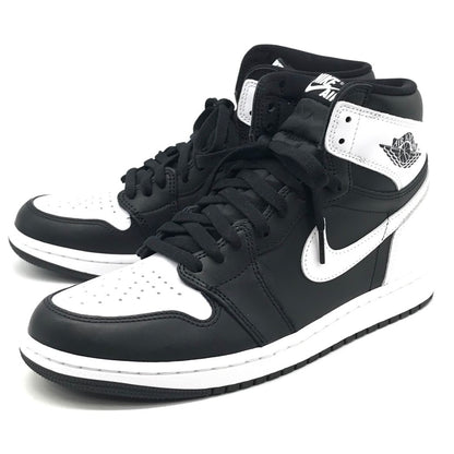 NIKE | ナイキ WMNS AIR JORDAN 1 MID エアジョーダン1 ミッド スニーカー DV0991-101 ブラック 27cm【倉吉店】