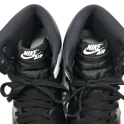NIKE | ナイキ WMNS AIR JORDAN 1 MID エアジョーダン1 ミッド スニーカー DV0991-101 ブラック 27cm【倉吉店】