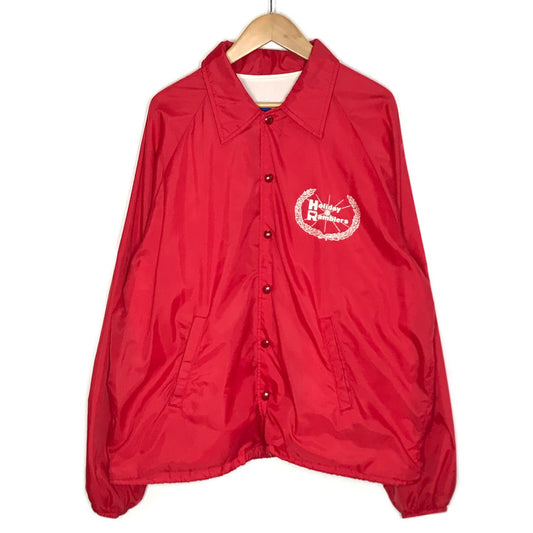 Champion | チャンピオン 90s USA製 ワッペン付きコーチジャケット ナイロンジャケット レッド サイズ：XL【倉吉店】