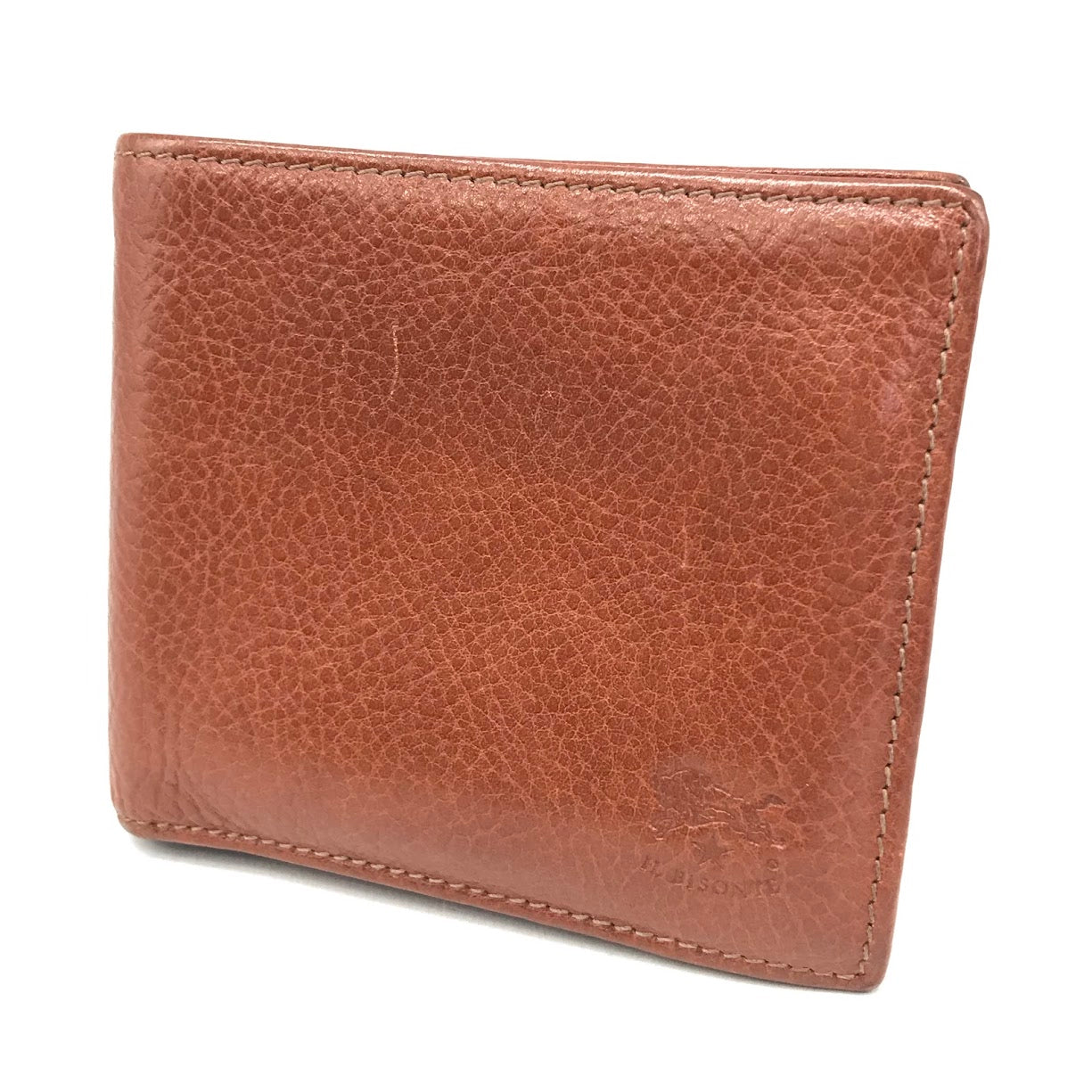 IL BISONTE | イルビゾンテ 二つ折り財布 C0487 ブラウン【倉吉店】【代金引換不可・日時指定不可】【ポスト投函】