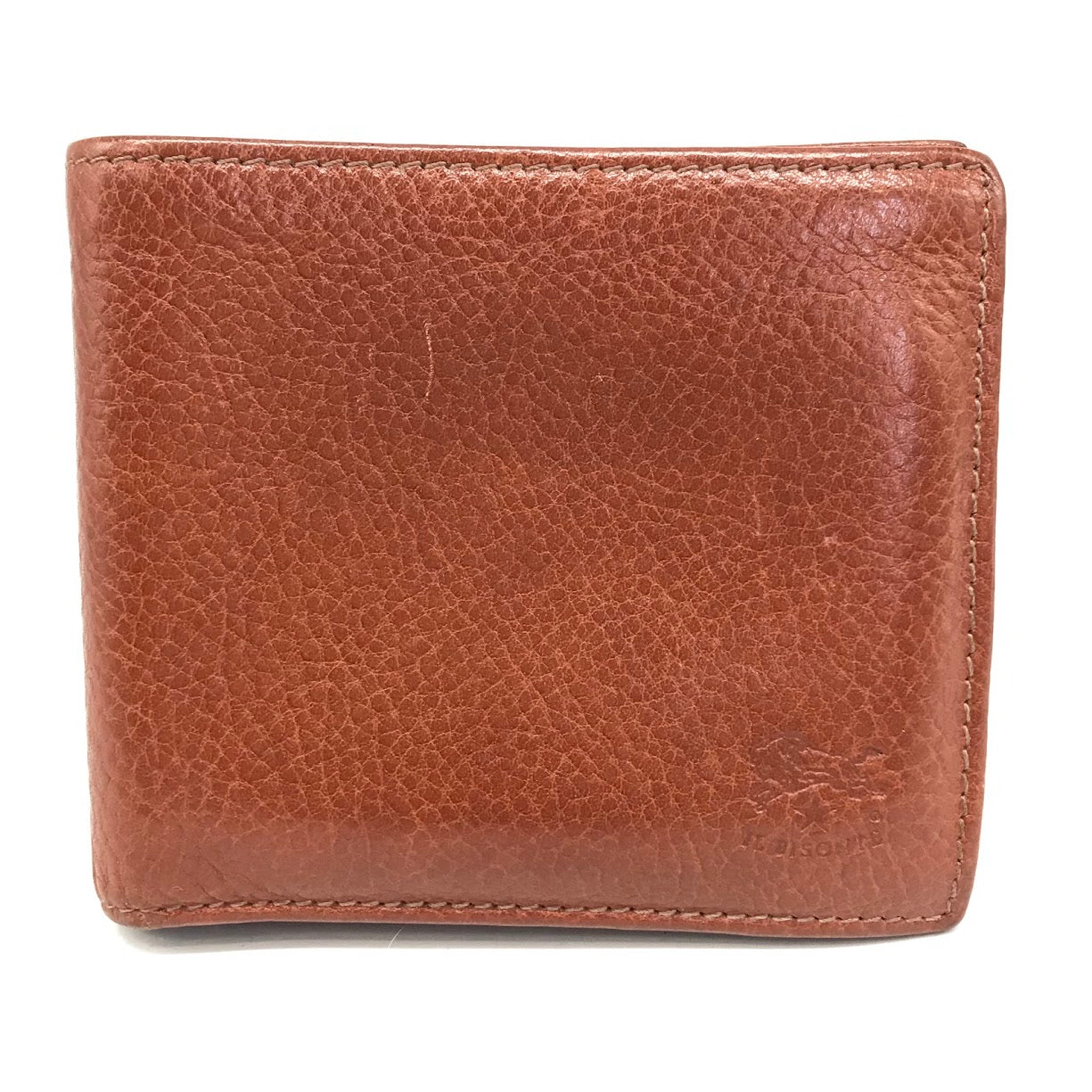 IL BISONTE | イルビゾンテ 二つ折り財布 C0487 ブラウン【倉吉店】【代金引換不可・日時指定不可】【ポスト投函】
