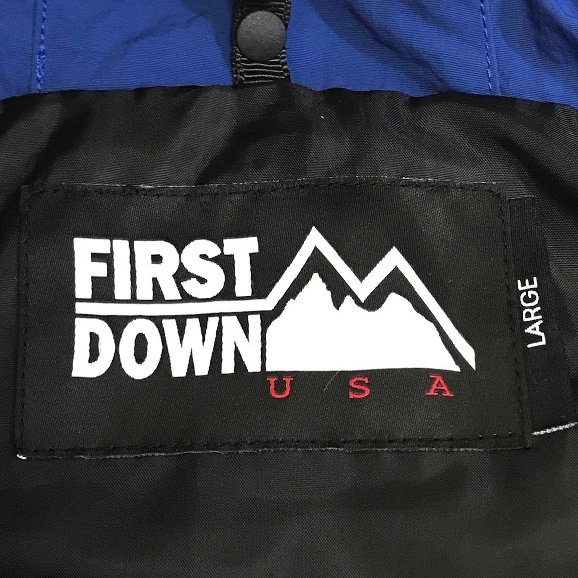 FIRST DOWN | ファーストダウン 3WAY MOUNTAIN PARKA マウンテンパーカー マウンテンパーカー F742013 ブルー サイズ：L【倉吉店】