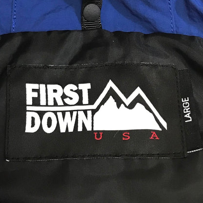 FIRST DOWN | ファーストダウン 3WAY MOUNTAIN PARKA マウンテンパーカー マウンテンパーカー F742013 ブルー サイズ：L【倉吉店】