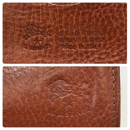 IL BISONTE | イルビゾンテ 二つ折り財布 C0487 ブラウン【倉吉店】【代金引換不可・日時指定不可】【ポスト投函】