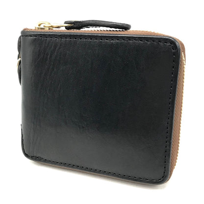 KC's | ケーシーズ ビルフォールドラウンドジップ 長財布 KMB023 ブラック【倉吉店】【代金引換不可・日時指定不可】【ポスト投函】