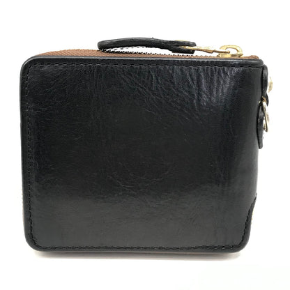 KC's | ケーシーズ ビルフォールドラウンドジップ 長財布 KMB023 ブラック【倉吉店】【代金引換不可・日時指定不可】【ポスト投函】