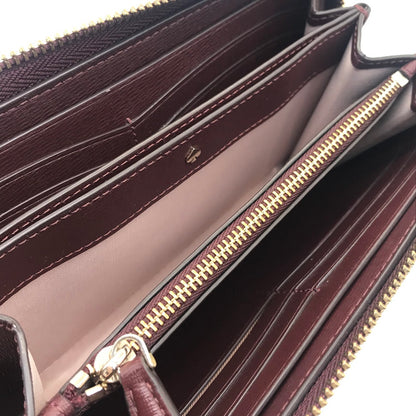 kate spade NEW YORK | ケイトスペードニューヨーク フラワー コーテッド キャンバス ジップ アラウンド 長財布 PWR00085 ピンク【倉吉店】