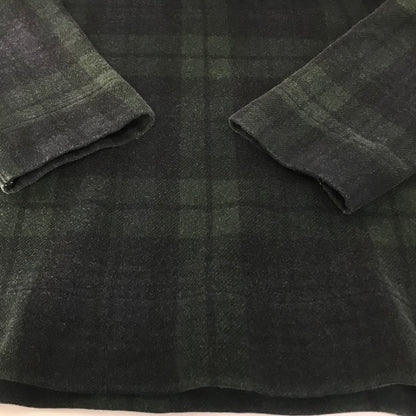 RALPH LAUREN | ラルフローレン 80s ハーフジップ 柄:チェック スウェット グリーン【倉吉店】