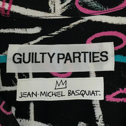 WACKOMARIA | ワコマリア ×JEAN-MICHEL BASQUIAT(ジャン＝ミシェル・バスキア ) S/S HAWAIIAN SHIRT (TYPE-5) シャツ半袖 総柄 半袖シャツ サイズ：L【倉吉店】