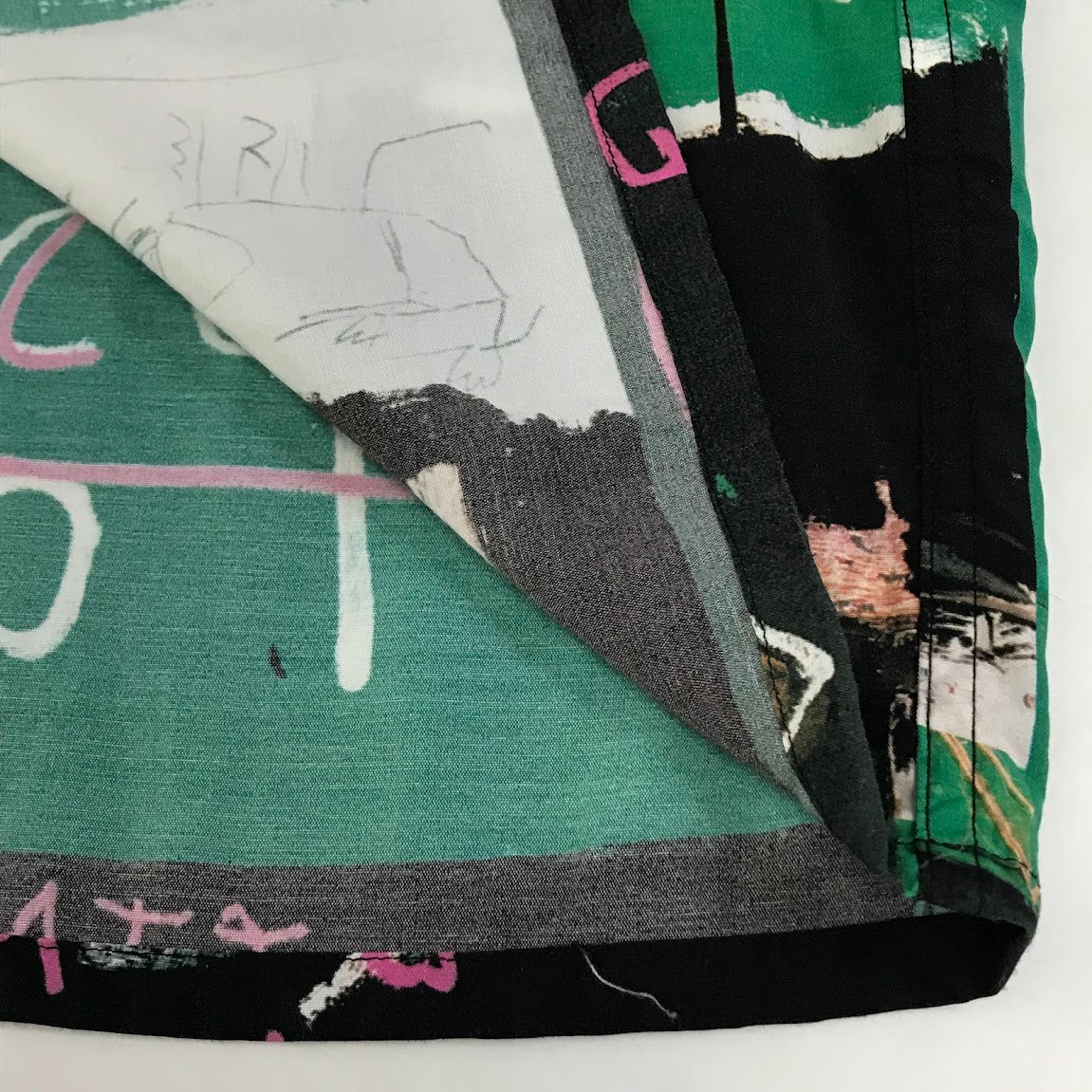 WACKOMARIA | ワコマリア ×JEAN-MICHEL BASQUIAT(ジャン＝ミシェル・バスキア ) S/S HAWAIIAN SHIRT (TYPE-5) シャツ半袖 総柄 半袖シャツ サイズ：L【倉吉店】