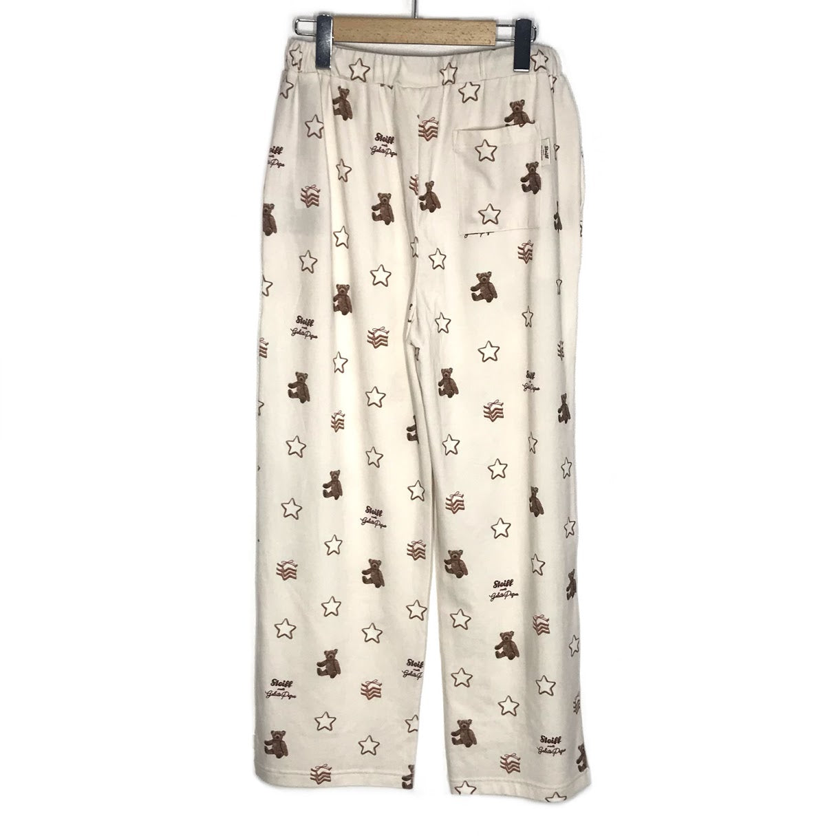 gelato pique | ジェラートピケ Steiff 総柄ロングパンツ パンツ PWCP255273 クリーム【倉吉店】