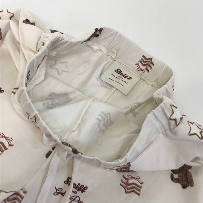gelato pique | ジェラートピケ Steiff 総柄ロングパンツ パンツ PWCP255273 クリーム【倉吉店】