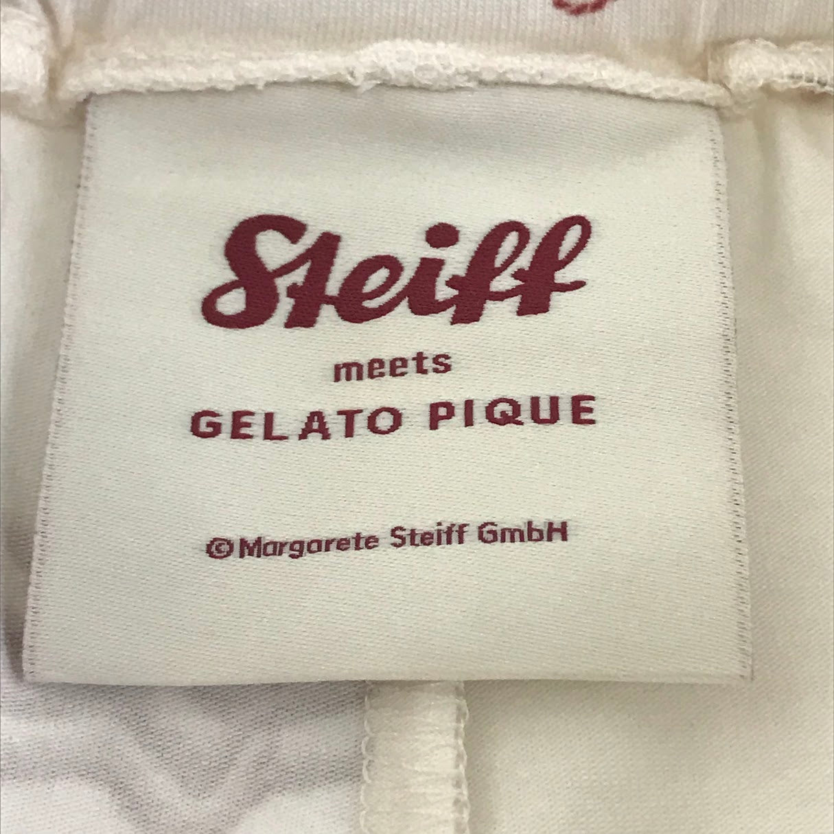 gelato pique | ジェラートピケ Steiff 総柄ロングパンツ パンツ PWCP255273 クリーム【倉吉店】