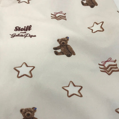 gelato pique | ジェラートピケ Steiff 総柄ロングパンツ パンツ PWCP255273 クリーム【倉吉店】