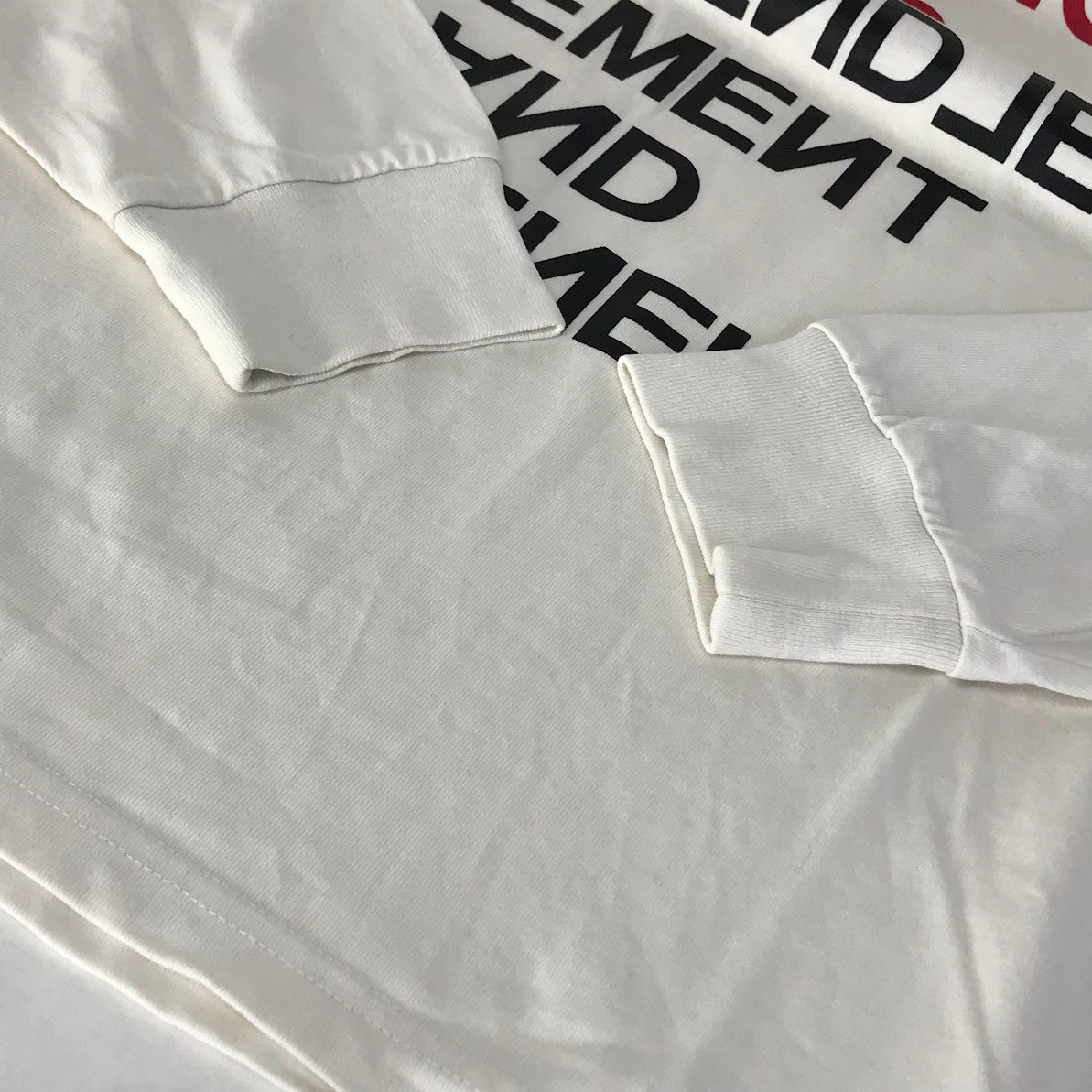 MONCLER | モンクレール 22AW GRENOBLE グルノーブル 長袖Ｔシャツ H20978D00002 83927 ホワイト サイズ：L【倉吉店】