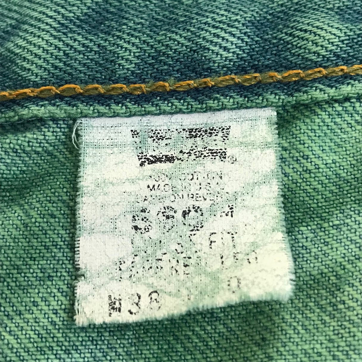 Levi's | リーバイス 560 デニムパンツ グリーン サイズ：38【倉吉店】