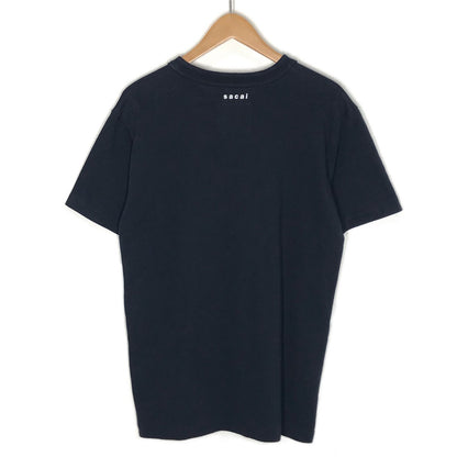 Sacai | サカイ SIDE ZIP COTTON T-SHIRT 半袖Ｔシャツ SCM-037 ダークネイビー サイズ：37【倉吉店】