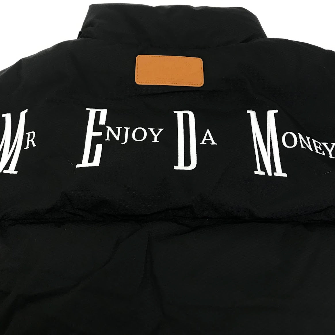 MR.ENJOY DA MONEY｜ミスターエンジョイダマニー ダウンジャケット ブラック サイズ：L【倉吉店】