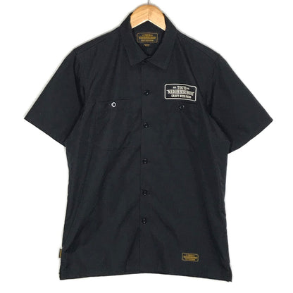 NEIGHBORHOOD | ネイバーフッド CLASSIC WORK / EC-SHIRT.SS 半袖シャツ 171TSNH-SHM02 ブラック サイズ：M【倉吉店】