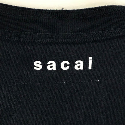 Sacai | サカイ SIDE ZIP COTTON T-SHIRT 半袖Ｔシャツ SCM-037 ダークネイビー サイズ：37【倉吉店】