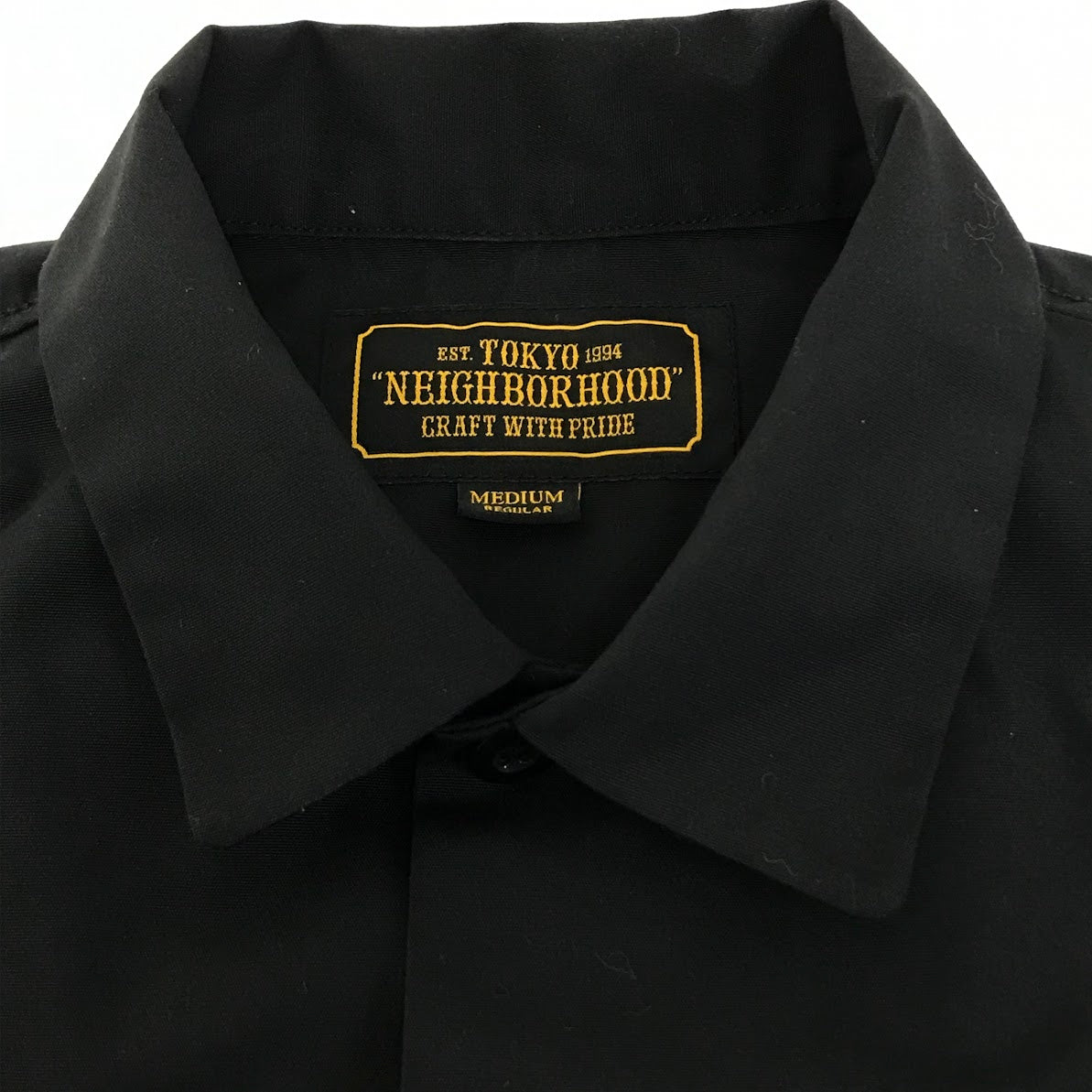 NEIGHBORHOOD | ネイバーフッド CLASSIC WORK / EC-SHIRT.SS 半袖シャツ 171TSNH-SHM02 ブラック サイズ：M【倉吉店】