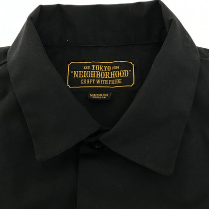 NEIGHBORHOOD | ネイバーフッド CLASSIC WORK / EC-SHIRT.SS 半袖シャツ 171TSNH-SHM02 ブラック サイズ：M【倉吉店】