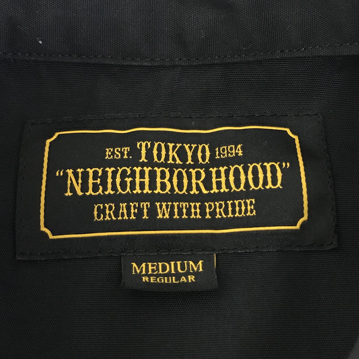 NEIGHBORHOOD | ネイバーフッド CLASSIC WORK / EC-SHIRT.SS 半袖シャツ 171TSNH-SHM02 ブラック サイズ：M【倉吉店】
