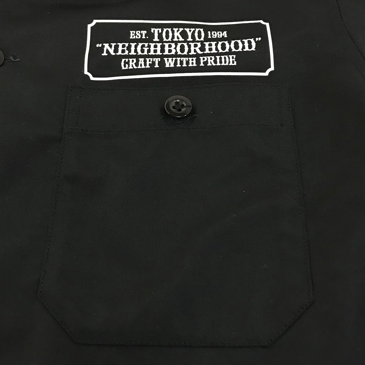 NEIGHBORHOOD | ネイバーフッド CLASSIC WORK / EC-SHIRT.SS 半袖シャツ 171TSNH-SHM02 ブラック サイズ：M【倉吉店】