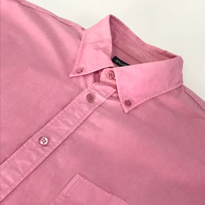 BALENCIAGA | バレンシアガ バックロゴプリントシャツ 長袖シャツ 556878 TEM09 ピンク サイズ：38【倉吉店】