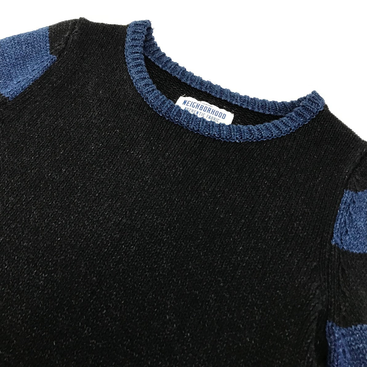 NEIGHBORHOOD | ネイバーフッド BORDER / C-CREW.LS ニット 162STNH-KNM02 ブルー×ブラック サイズ：M【倉吉店】