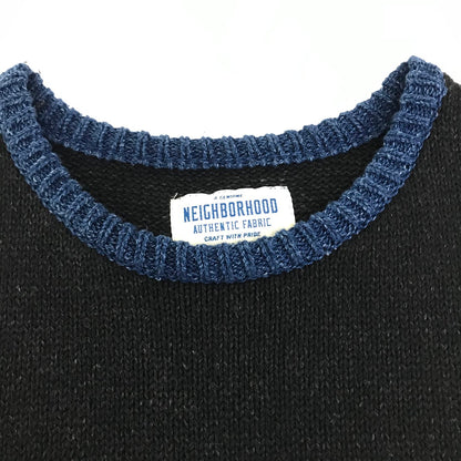 NEIGHBORHOOD | ネイバーフッド BORDER / C-CREW.LS ニット 162STNH-KNM02 ブルー×ブラック サイズ：M【倉吉店】