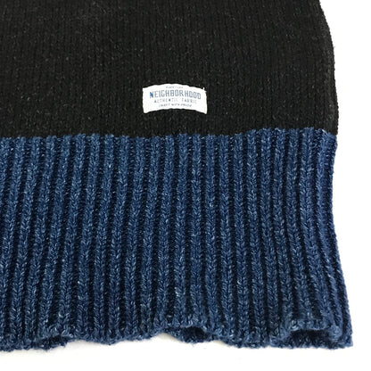 NEIGHBORHOOD | ネイバーフッド BORDER / C-CREW.LS ニット 162STNH-KNM02 ブルー×ブラック サイズ：M【倉吉店】