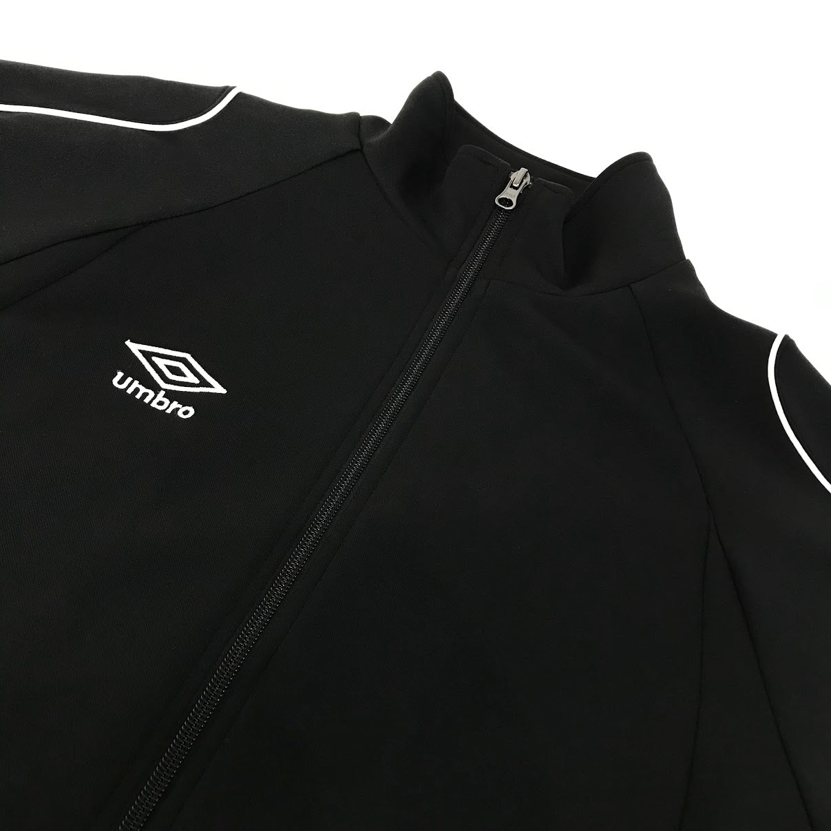 UMBRO | アンブロ × PUBLUX(パブリュクス) Piping Jersey Track Jacket トラックジャケット ジャージ 3259394400001 ブラック【倉吉店】