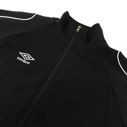 UMBRO | アンブロ × PUBLUX(パブリュクス) Piping Jersey Track Jacket トラックジャケット ジャージ 3259394400001 ブラック【倉吉店】