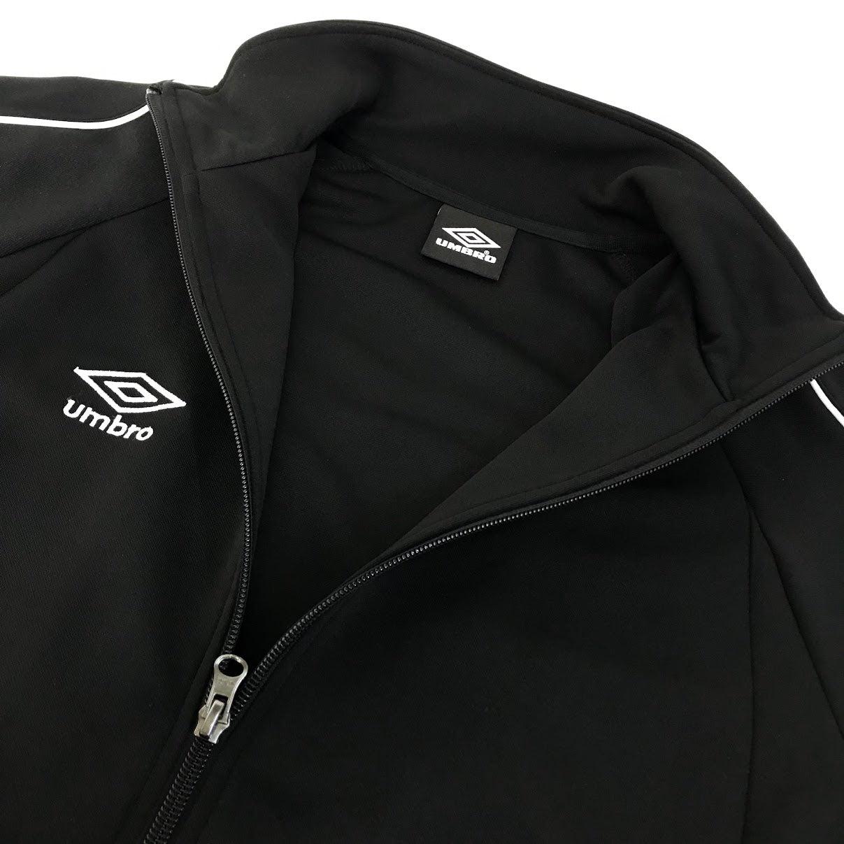 UMBRO | アンブロ × PUBLUX(パブリュクス) Piping Jersey Track Jacket トラックジャケット ジャージ 3259394400001 ブラック【倉吉店】